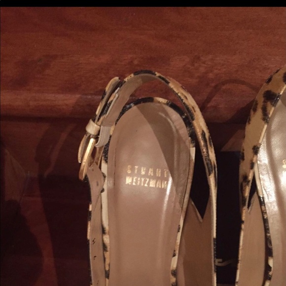 Stuart Weisman Leopard Print 👠 - Picture 4 of 6